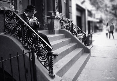 黑白摄影 街头艺术 摄影欣赏 复古