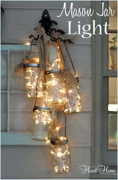 Easy Mason Jar Light