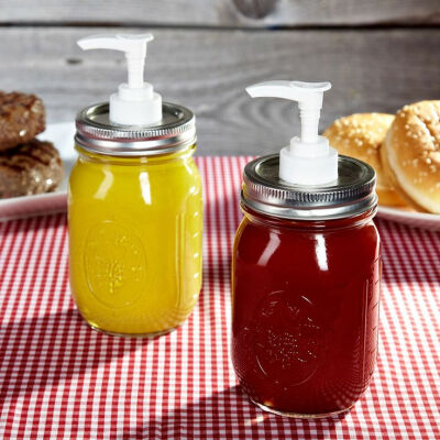 Redneck Mason Jar Condiment Dispenser,OMG That is AWSOME!!!