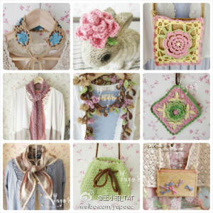 如果时间可以都花在手工设计上我是非常愿意的~这些都是比较喜欢的作品~~~@爱手工 @山伏 @阿卡手工 @一品泊
