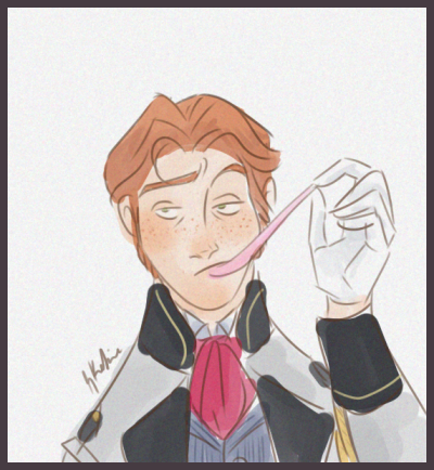 FROZEN Hans and the strawberry bubble gum X’D