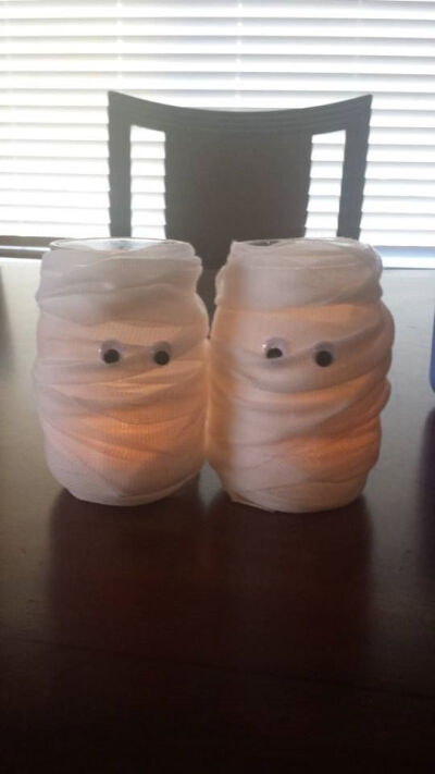 Mason Jar Mummies - Etsy