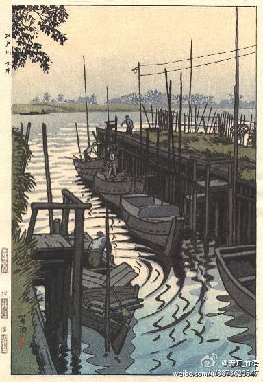 日本画师Shiro Kasamatsu插画作品,浓郁的日式文化风格。