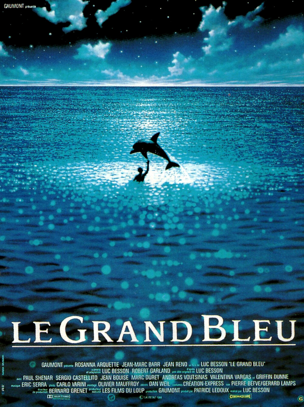 《碧海蓝天》法国 正式海报
