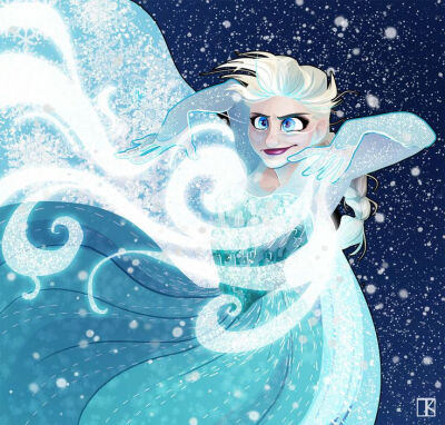 FROZEN Queen Elsa by ArtKat on deviantART