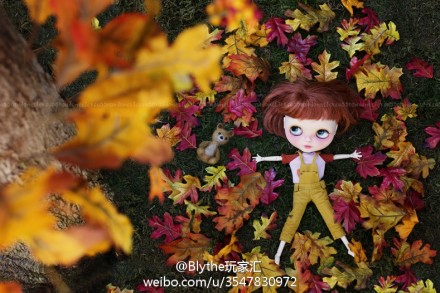 #blythe#每次看到这位小朋友都忍不住手滑想分享~ 做这个娃妈的娃实在是太幸福啦！【via. Jodie Dee McGuire 】