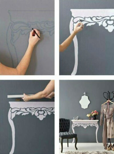 DIY painted