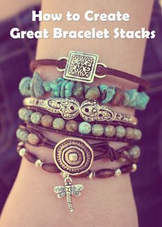 How to Create Great Bracelet Stacks | Jewelry Trends and Style Tips by Ever Designs www.everdesigns.com