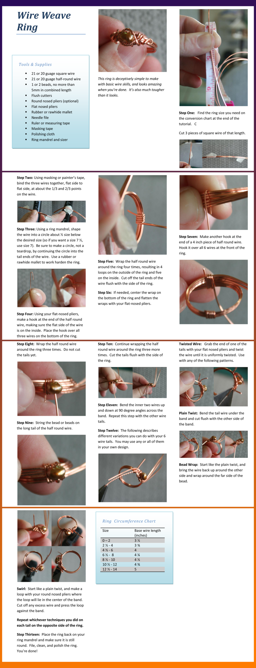 Weave Ring Tutorial by goddessccoa