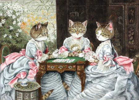 中世纪猫——英国Susan Herbert作品