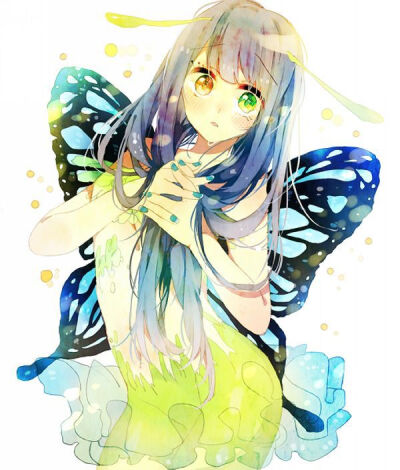 好唯美的人物插画唯美图片