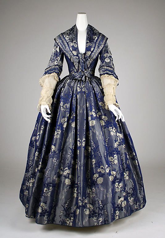 Dress Date: ca. 1842 Culture: British Medium: silk