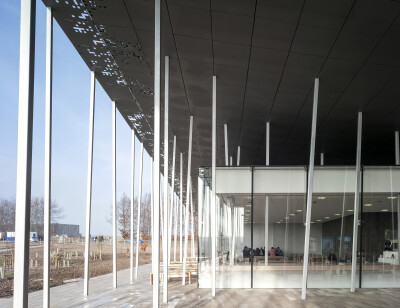 Stonehenge Visitor Centre by Denton Corker Marshall