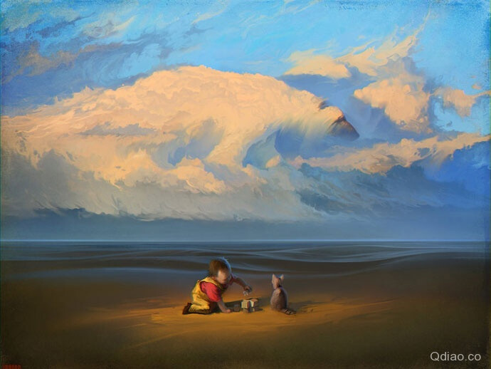 Artem Rhads Cheboha 梦幻般的绘画 插画欣赏 色彩 艺术