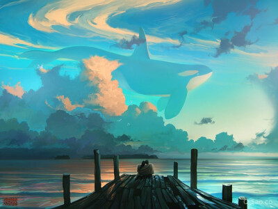 Artem Rhads Cheboha 梦幻般的绘画 插画欣赏 色彩 艺术