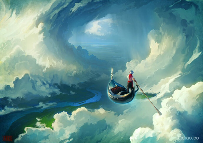 Artem Rhads Cheboha 梦幻般的绘画 插画欣赏 色彩 艺术