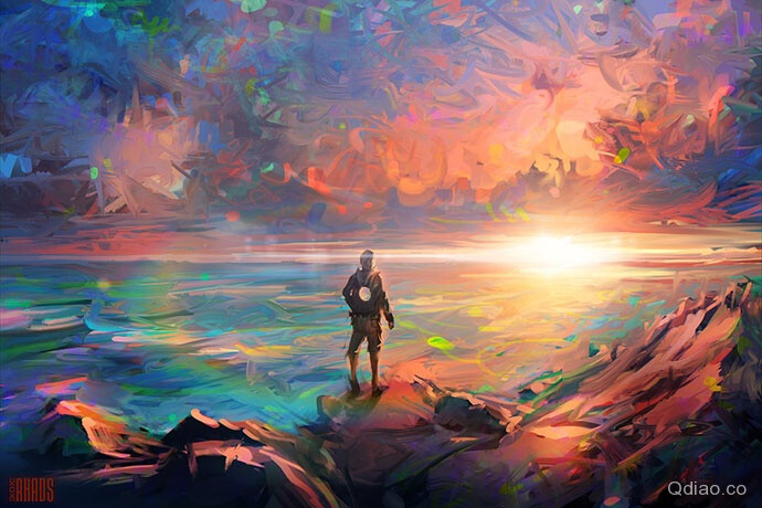 Artem Rhads Cheboha 梦幻般的绘画 插画欣赏 色彩 艺术