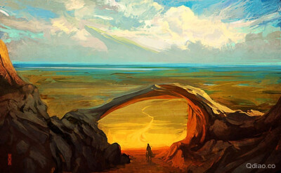 Artem Rhads Cheboha 梦幻般的绘画 插画欣赏 色彩 艺术