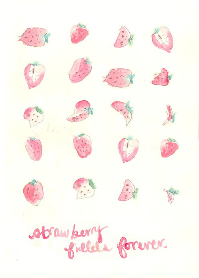 平铺素材 壁纸 手绘插画 背景