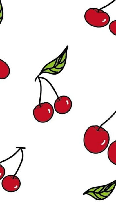 平铺素材 壁纸 手绘插画 背景