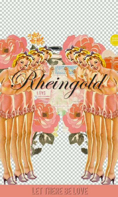 平铺素材 壁纸 手绘插画 背景