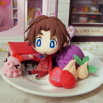 【抱熊氏】FATEZERO 远坂时臣 生日点心 Q版粘土手办定做定制