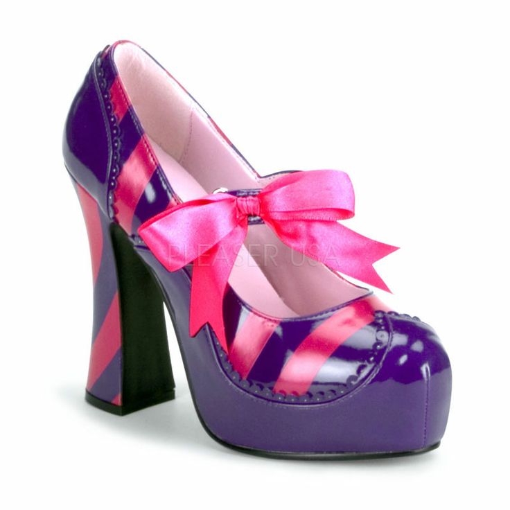 Purple pink heels
