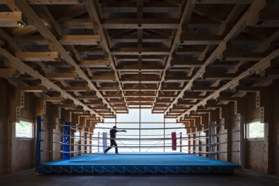 Archery Hall and Boxing Club / FT Architects - 转自谷德设计网