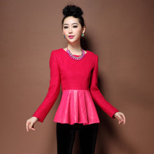 早春 欧美大牌翻领订钻牌宽松显瘦女士上衣衬衫,服饰鞋帽,磊磊商城