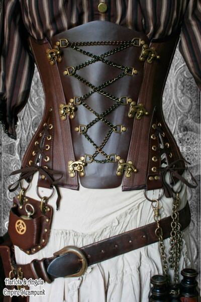 steampunk corset- want!