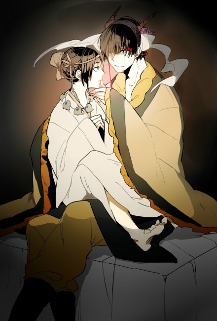 #动漫#{鬼灯的冷彻}【白鬼】【by：ズン ズンズン ズンドコッ！| id=41775803】#葬仪社#