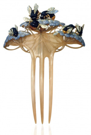 rene lalique hair comb