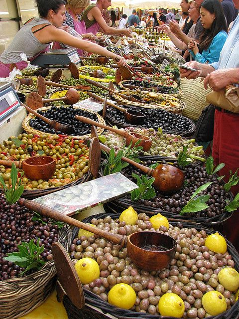 Olive stand, St. Remy de Provence