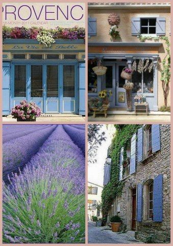 provence Blues and purples of provence