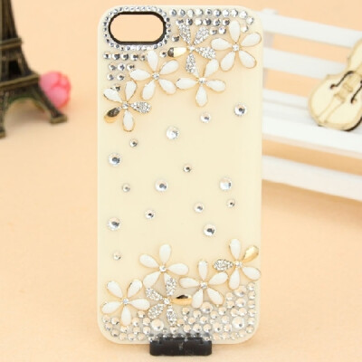 iphone5/5S镶钻合金满天星手机壳保护套