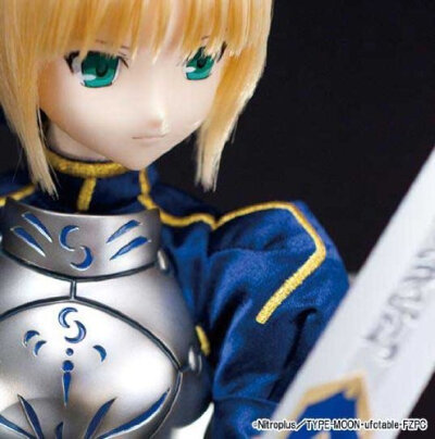 日本代购直送 azone saber Fate/Stay Night/Zero 娃娃手办 1/3