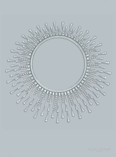 Soleil Radiant - Drawing #HoteldelaLumiere #HighJewelry