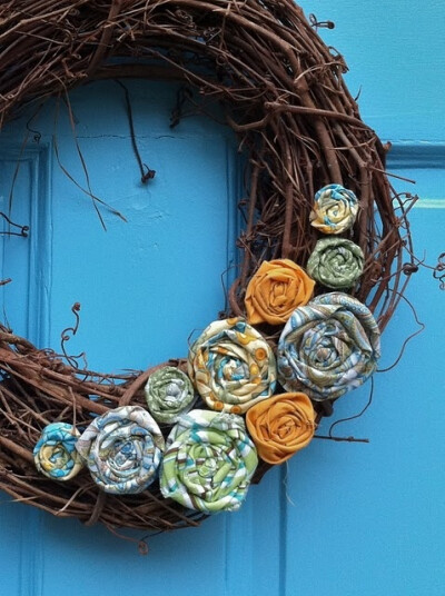 rosette wreath