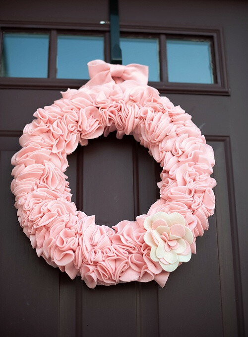 Another Darling Felt Wreath