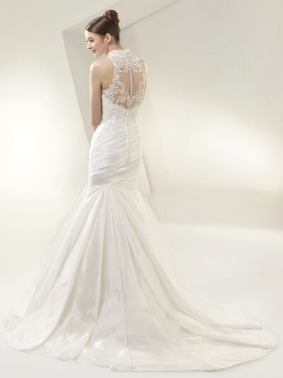 Beautiful BT14-16 Back View by Enzoani 2014 collection