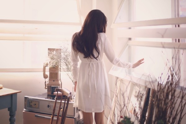 【小丸子】韩国官网代购milkcocoa甜美公主娃娃百褶花边连衣裙