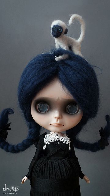 My second custom Blythe by dollmofee, via Flickr