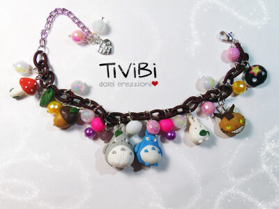 My neighbor Totoro bracelet by tivibi