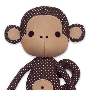 Download Cute Monkey doll sewing pattern Sewing Pattern | Baby | YouCanMakeThis.com