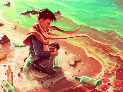 Cyril Rolando 插画欣赏 想象力 艺术 手绘 水彩