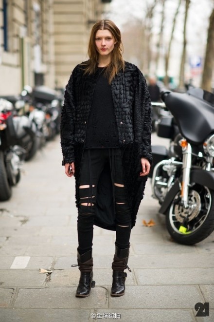 ✿ Streetstyle ✿ | All Black