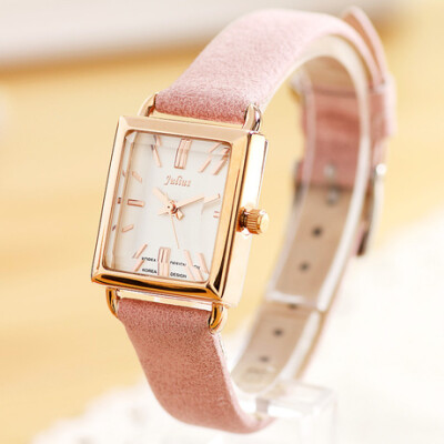 年终特惠 韩国聚利时Julius新品经典英伦风 简约商务休闲女士手表
