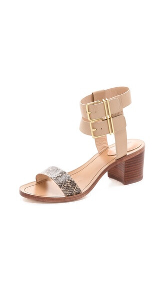 Pour La Victoire Dagney Block Heel Sandals