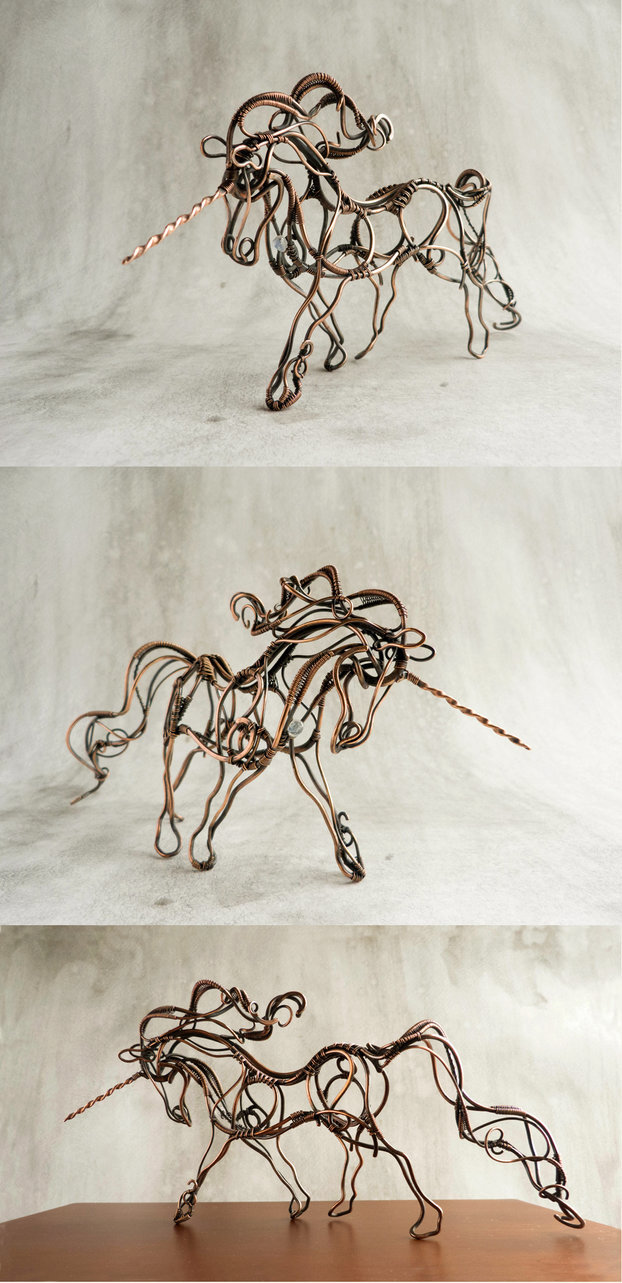 Wire Unicorn by UrsulaOT