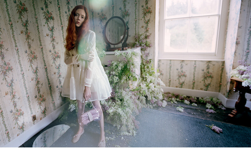 Red Valentino 2014春夏女装广告大片（模特：Natalie Westling）